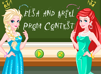 Elsa si Ariel Concurs la Bal