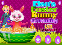 Elsa si Iepurasul de Paste