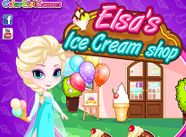 Elsa si Magazinul de Inghetata