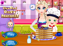 Elsa si Rosy Gatesc Clatite