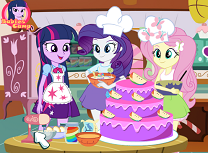 Equestria Girls Gatesc Prajitura