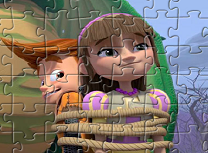 Eu si Cavalerul Meu de Facut Puzzle