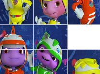 Extraterestri Floogals de Facut Puzzle