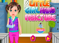 Fata cu Mana Fracturata