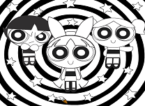 Fetele Powerpuff de Colorat