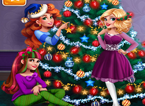 Fetele si Pomul de Craciun