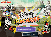 Fotbal cu Mickey Mouse