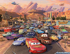 Fulger Mcqueen Jigsaw