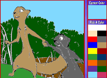 Goana Dupa Alune de Colorat