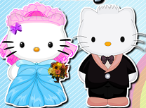 Hello Kitty Coafura de Nunta