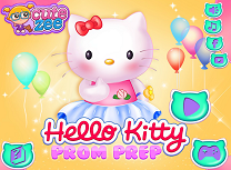 Hello Kitty Pregatiri de Bal