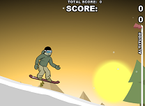 Jos pe Deal cu Snowboardul