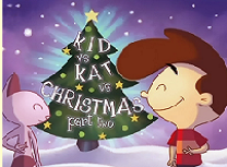 Kid Vs Cat de Craciun