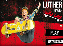 Luther Skateboard cu Degetul
