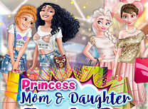 Mama si Fiica la Cumparaturi