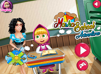 Masha Aventura la Scoala