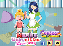 Masha si Bona Fac Curatenie