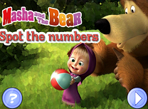 Masha si Ursul Numere Ascunse
