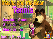Masha si Ursul Tenis de Masa