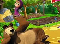 Masha si Ursul la Ferma