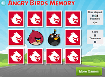 Memorie cu Angry Birds