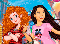 Merida si Pocahontas in New York
