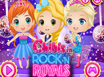 Micutele Printese in Rockeri si Roiali