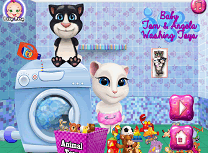 Micutii Tom Si Angela Spala Jucariile