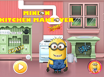 Minion Curatenie in Bucatarie