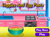 Paste cu Legume si Oua