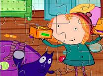 Peg si Pisica Puzzle