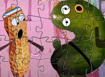 Pickle si Peanut de Facut Puzzle