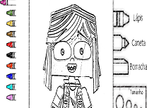 Portul de Hartie de Colorat