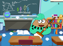 Pou Face Curat la Scoala