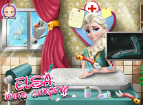 Printesa Elsa Operatie la Mana