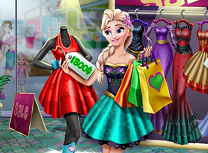 Printesa Elsa la Cumparaturi