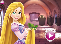 Printesa Rapunzel de Colorat