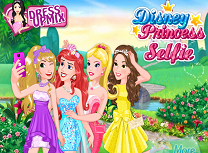 Printesele Disney Selfie