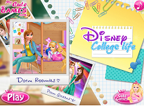 Printesele Disney Viata de Facultate