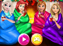 Printesele Disney de Craciun