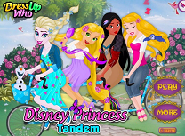 Printesele Disney in Tandem