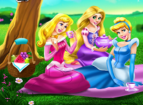 Printesele Disney la Picnic