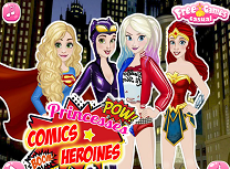 Printesele Eroine din Benzi Desenate