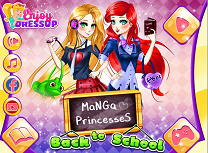 Printesele Manga la Scoala