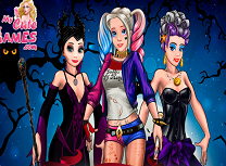 Printesele la Balul de Halloween