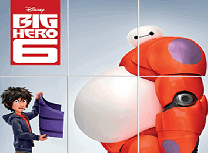 Puzzle Cu Baymax si Hiro