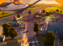 Puzzle cu Avioanele Disney