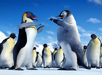 Puzzle cu Happy Feet