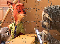 Puzzle cu Nick si Judy
