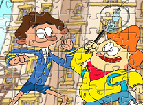 Puzzle cu Olly si Ansi